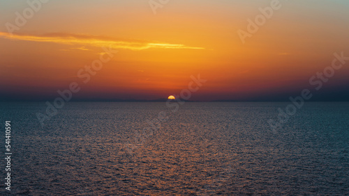 sunset over the sea © Alex Citeroni
