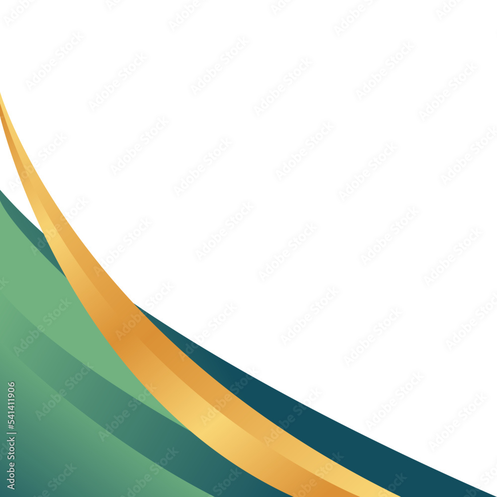 Green Gradient Wave Corner (3)