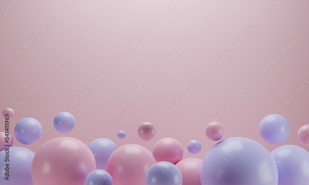 Abstract 3d background. 3d rendering with colorful sphere balls. Abstract 3d background. 3d rendering with colorful sphere balls.