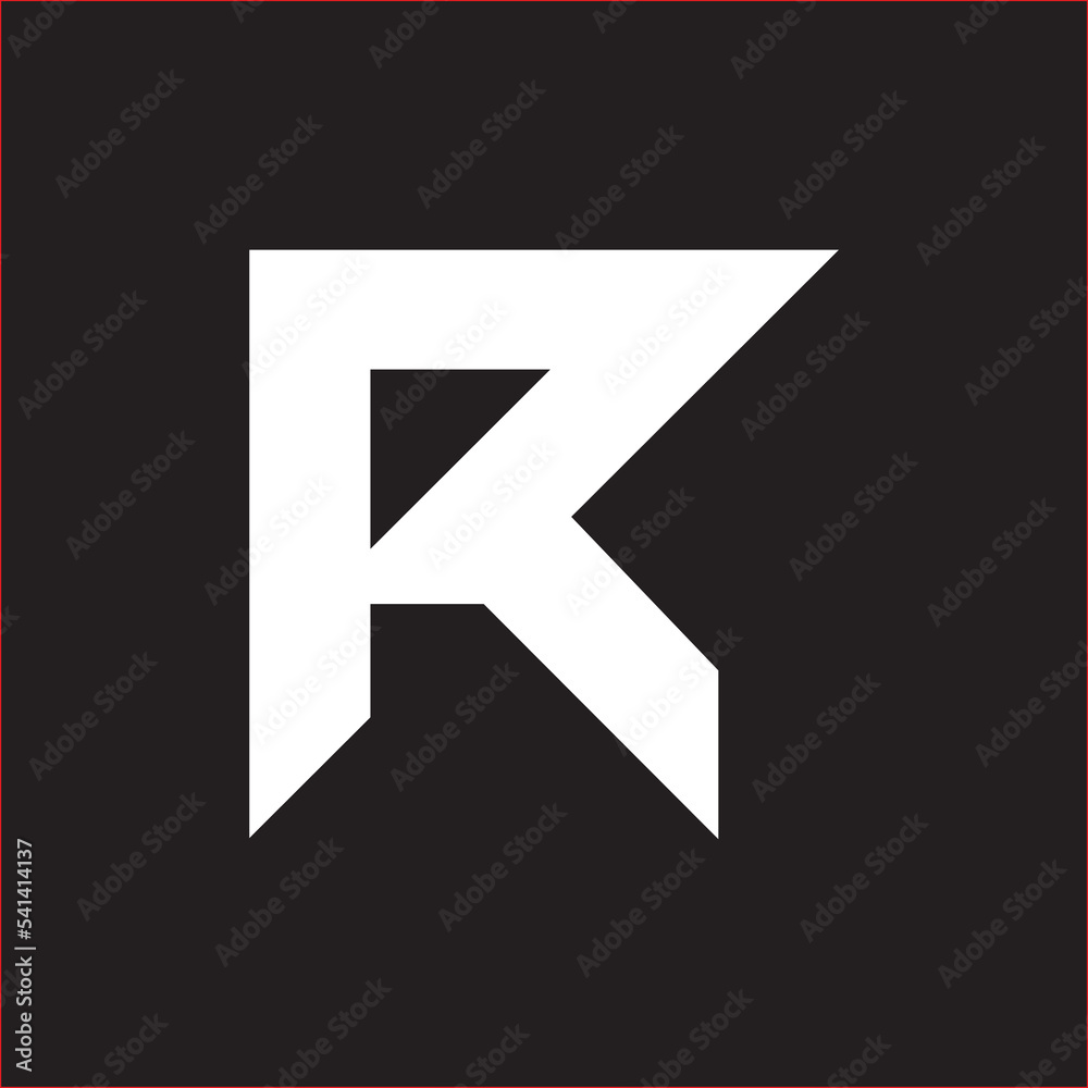 R Logo Letter Vector Illustration R Logo Letter Vector Illustration