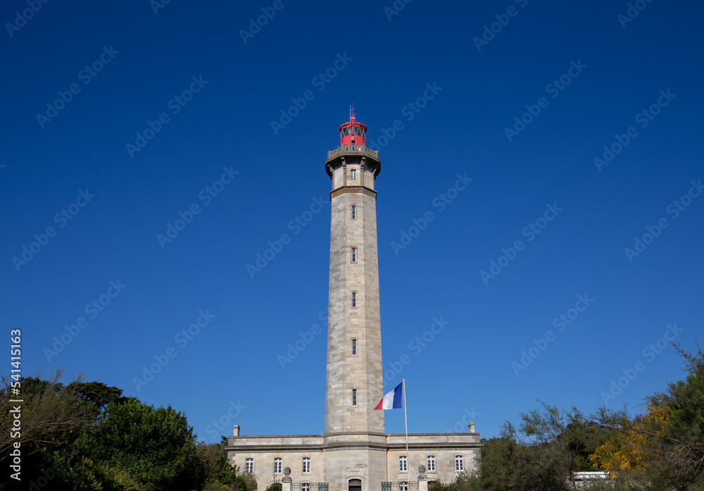 Phare des baleines, whale lighthouse,  ile de Re island, france