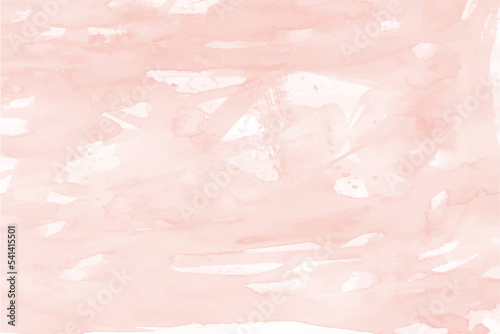Peach watercolor paper texture background