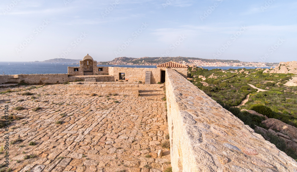Forte San Giorgio, isola Santo Stefano, Arcipelago di La Maddalena