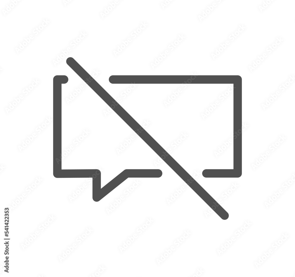 Video conference and online meeting icon outline and linear vector. Video conference and online meeting icon outline and linear vector.