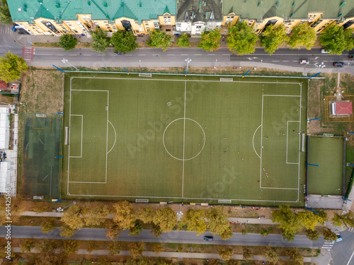 training stadiums in zagreb aerial view