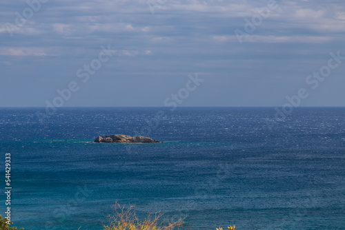 Fototapeta Naklejka Na Ścianę i Meble -  Seascape by the sea on the island of Crete - Greece.