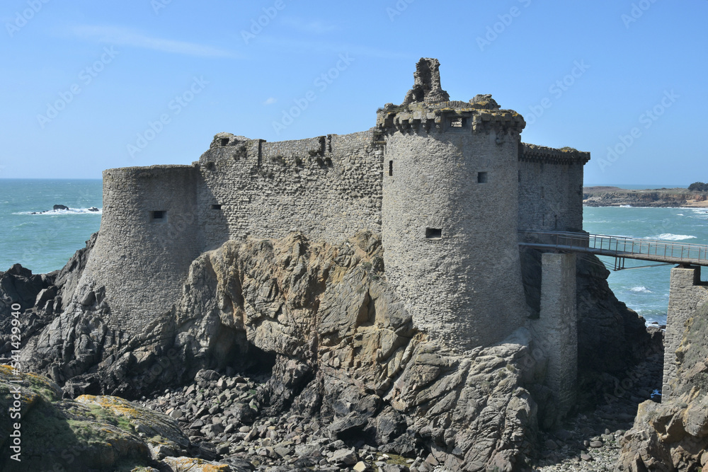 Le Vieux Château, île d'Yeu, Vendée, France