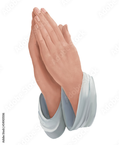 Praying hands,hands of a person