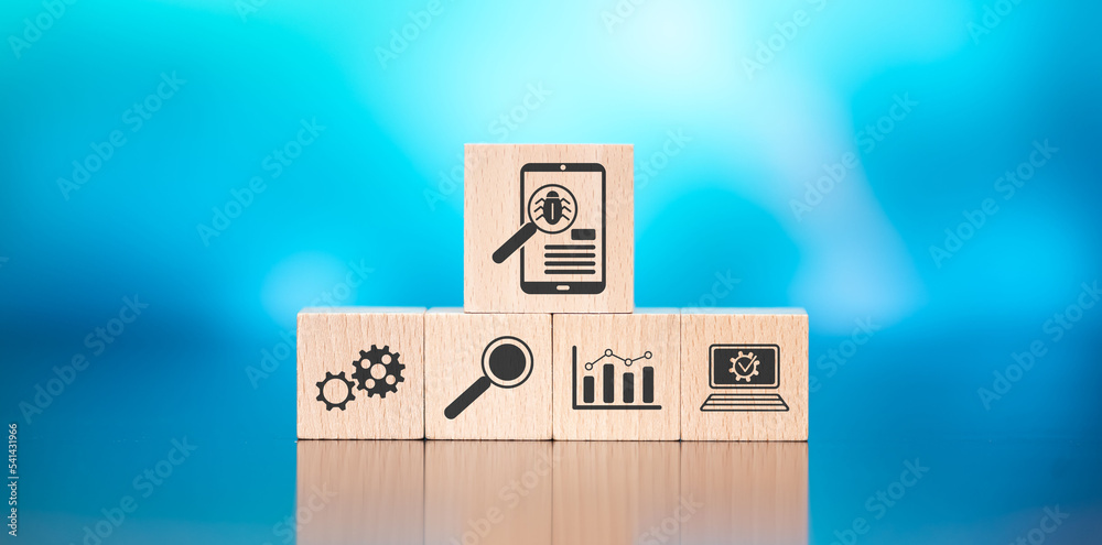 Concept of software testing StockFoto Adobe Stock