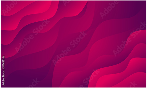 Red modern abstract wave background for presentation  banner  flyer  web etc