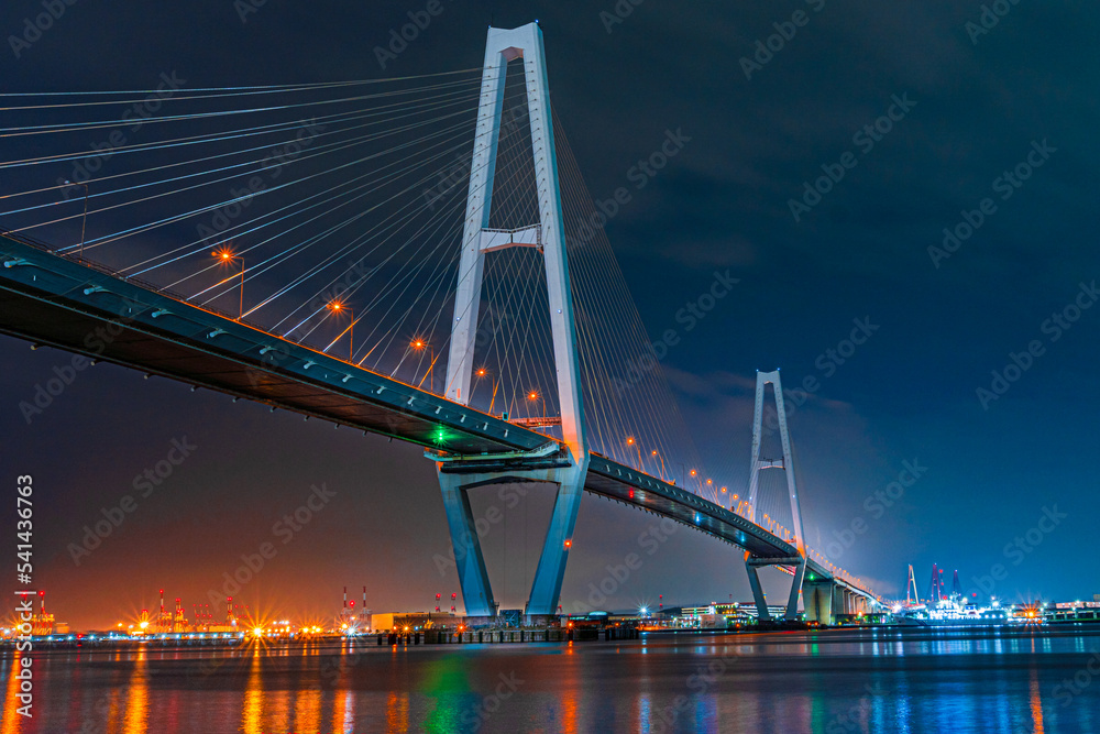 Fototapeta premium bridge at night