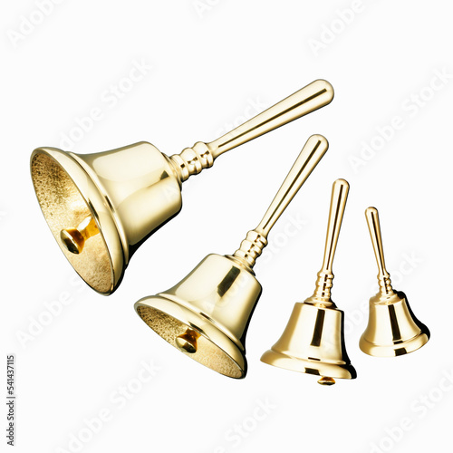 Gold hand bells