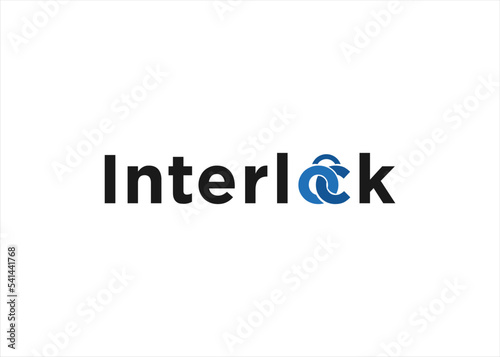 lock logo design symbol