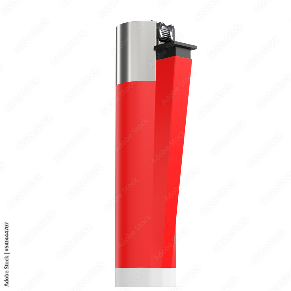 3d rendering illustration of a cigarette lighter 3d rendering illustration of a cigarette lighter