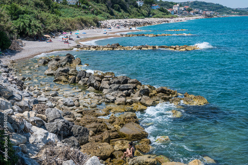 The beautiful beach of Calata Turchina photo