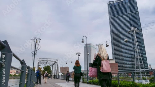 横浜、みなとみらい、汽車道