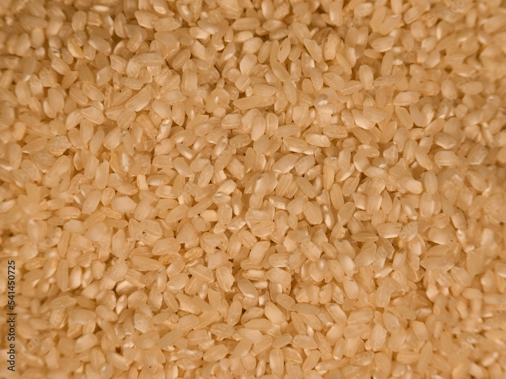 Fondo con detalle y textura de multitud de granos de arroz en tonos calidos Fondo con detalle y textura de multitud de granos de arroz en tonos calidos