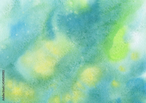 abstract watercolor green background, for design