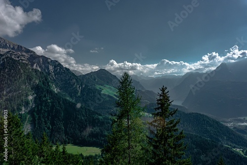 Bavarian, rustic, traditional and rocky mountains