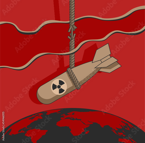 Nuclear terror - stable menace of atomic attack