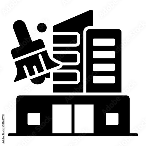 hotel cleaning Modern concepts design, Premium quality vector illustration concept. Vector symbol.