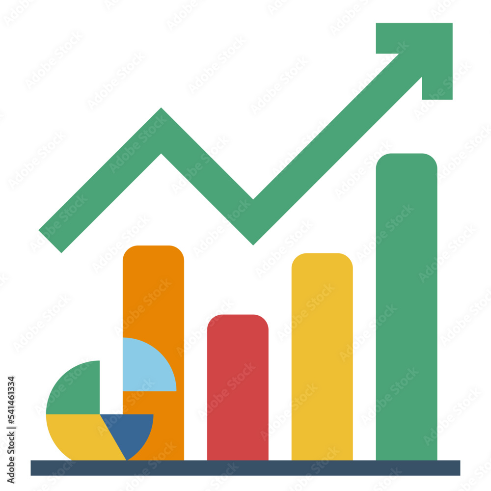 statistics flat icon statistics flat icon