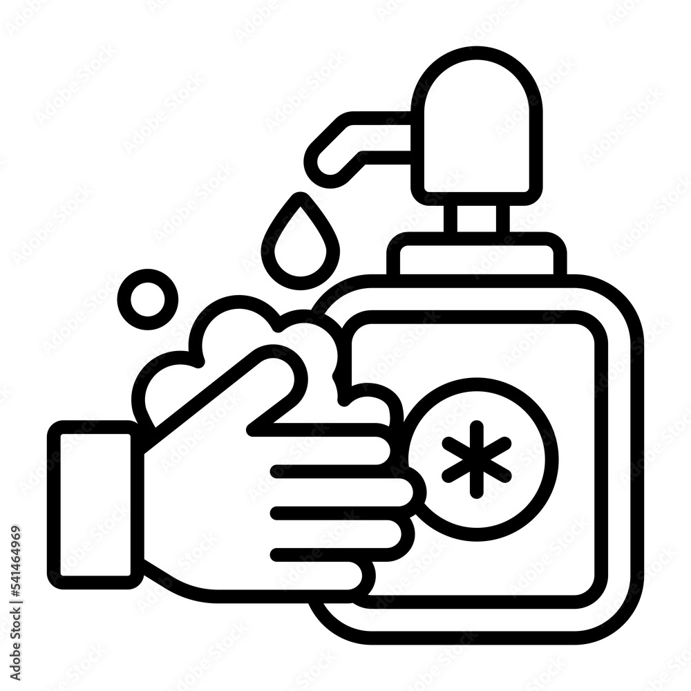 hand washing Modern concepts design, Premium quality vector illustration concept. Vector symbol. hand washing Modern concepts design, Premium quality vector illustration concept. Vector symbol.