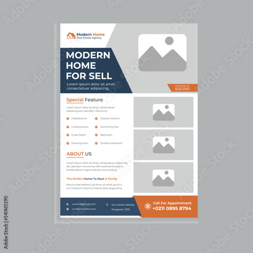 real estate flyer design templates, real estate flyer, flyer design