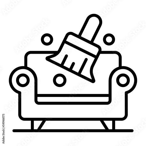 sofa cleaning Modern concepts design, Premium quality vector illustration concept. Vector symbol.