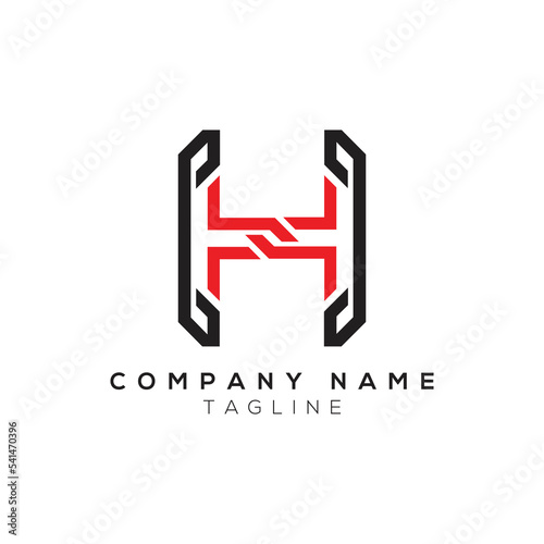 Letter H logo icon design Vector template elements
