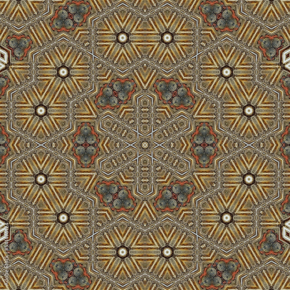 Pattern for background design. Arabesque ethnic texture. Geometric stripe ornament cover photo. Repeated pattern design for Moroccan textile print. Turkish fashion for floor tiles and carpet Pattern for background design. Arabesque ethnic texture. Geometric stripe ornament cover photo. Repeated pattern design for Moroccan textile print. Turkish fashion for floor tiles and carpet