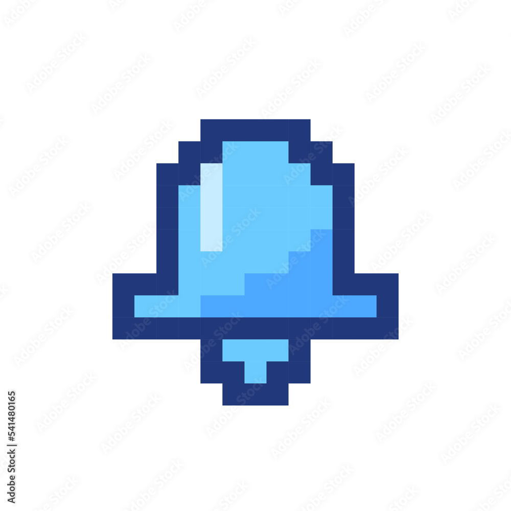 Notifications pixelated RGB color ui icon. Adjusting ringer volume. Ring mode. Simplistic filled 8bit graphic element. Retro style design for arcade, video game art. Editable vector isolated image Notifications pixelated RGB color ui icon. Adjusting ringer volume. Ring mode. Simplistic filled 8bit graphic element. Retro style design for arcade, video game art. Editable vector isolated image