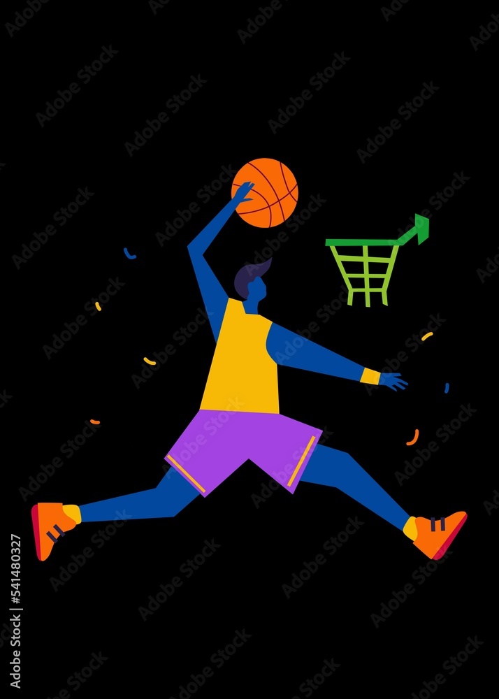 Obraz premium person with shopping cart