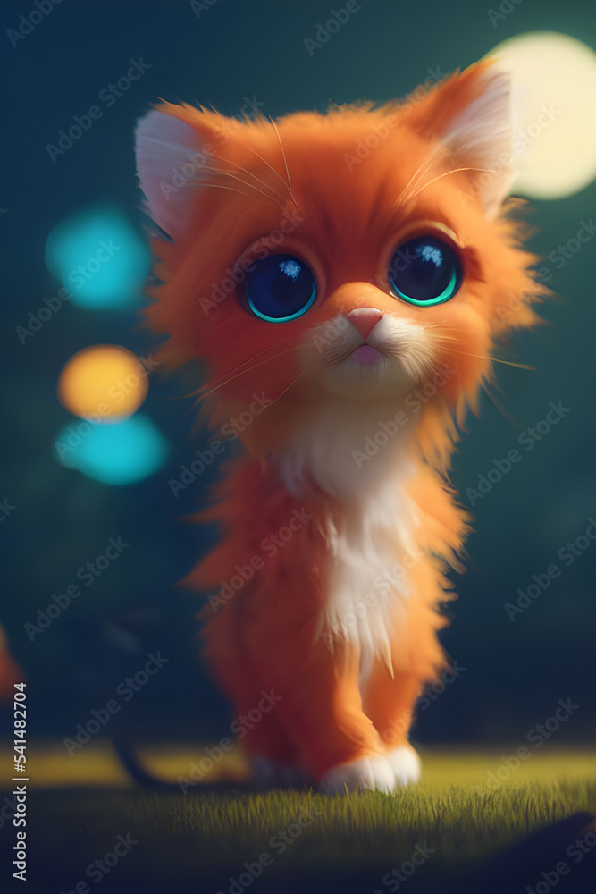 Fototapeta premium Cute Halloween Illustration