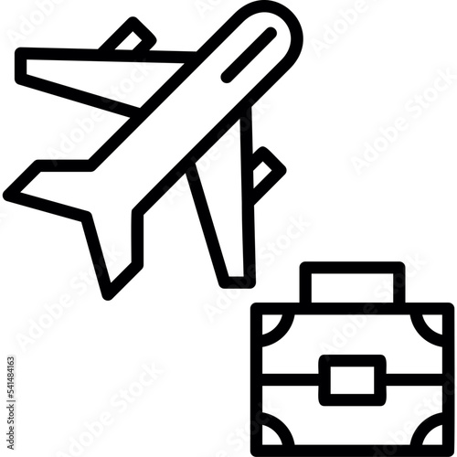 Business Trip Icon