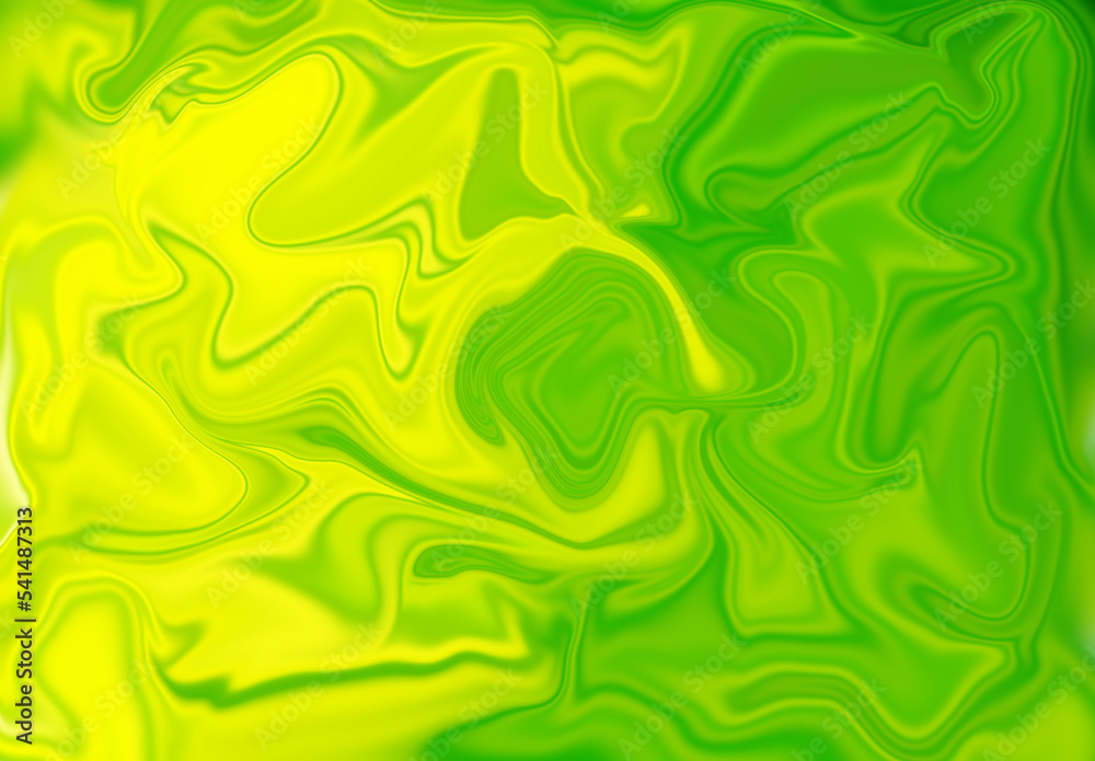 Green and yellow shades wavy abstract backgrounds,Modern abstract ...