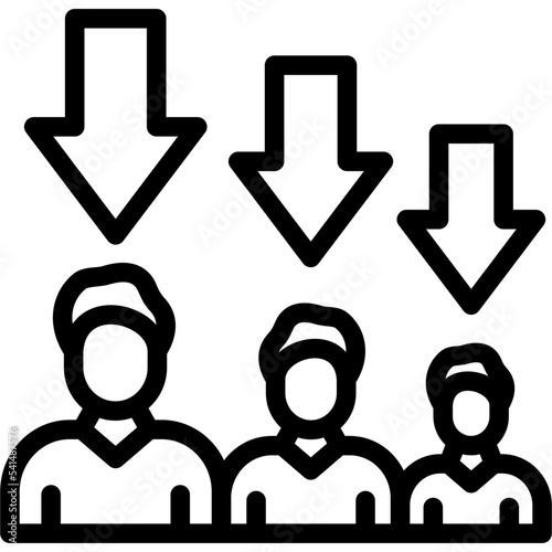 Downsizing Icon