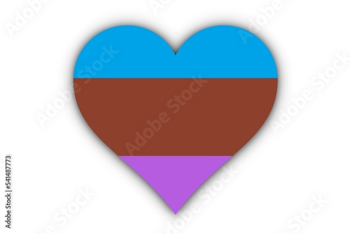 Bandera Androsexual en corazón Free Download Bandera Androsexual en corazón - GFXLoad