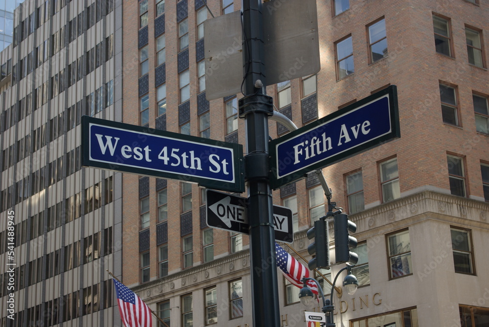 Obraz premium 5ieme avenue