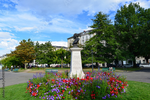 Gustave Ador Büste in Genf, Schweiz