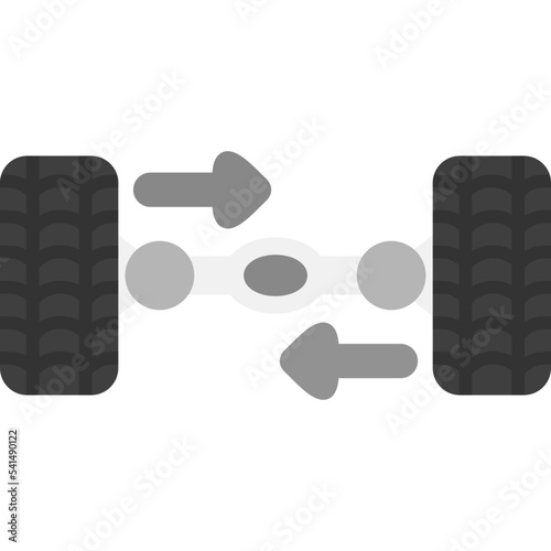 Wheel Alignment Icon