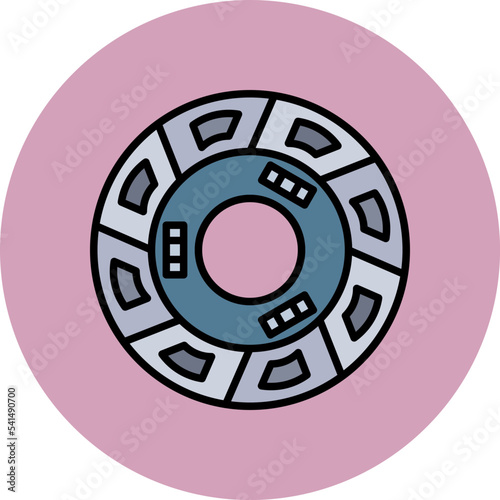 Clutch disc Icon