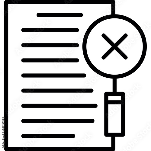 Data Infringement Icon
