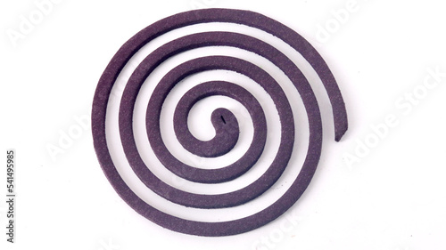 purple mosquito coils in white background