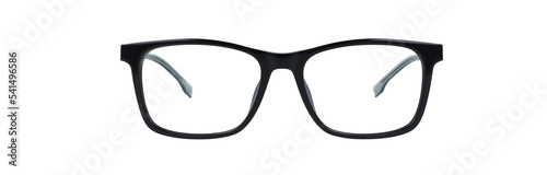 glasses isolated on white background photo