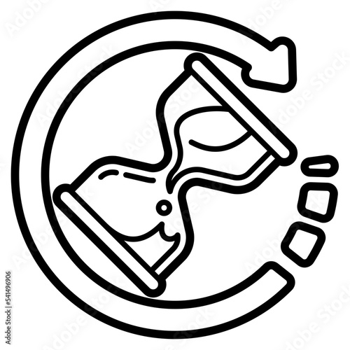 time passing icon