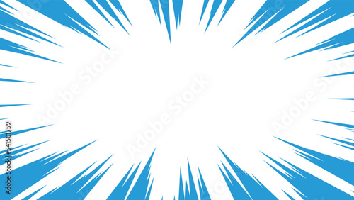 color concentrated line illustration material