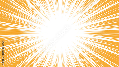 color concentrated line illustration material