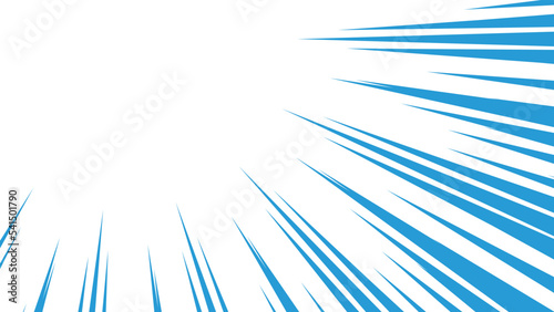 color concentrated line illustration material