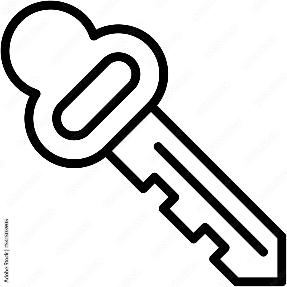 Room Key Icon Room Key Icon